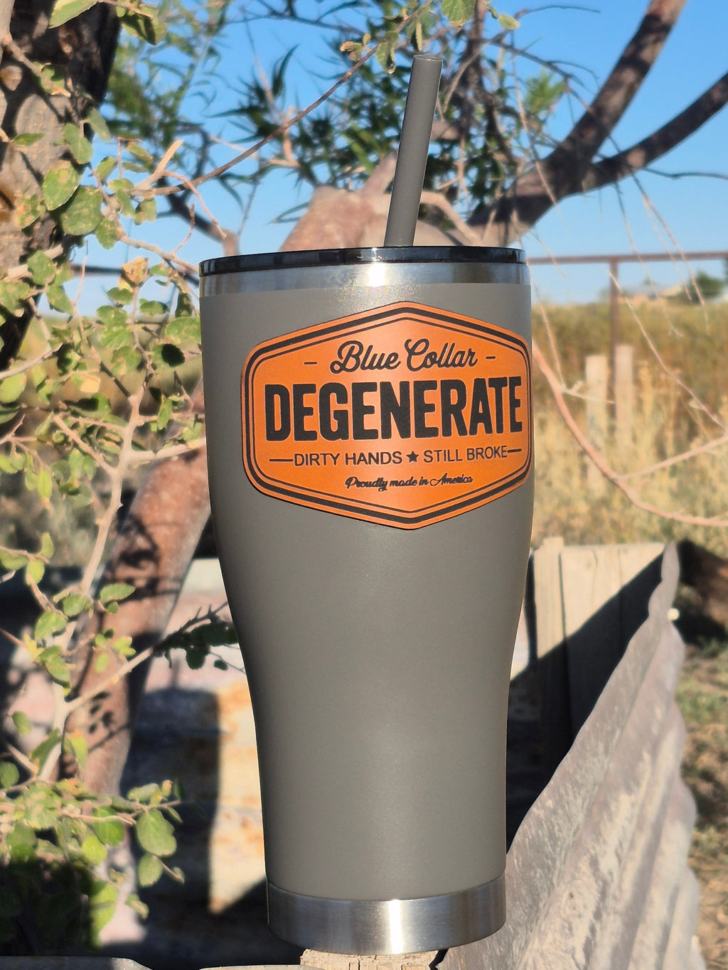 Blue Collar Degenerate 30 Ounce Tumbler