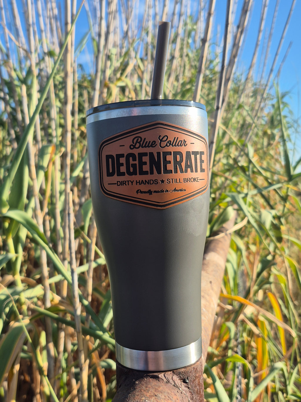 Blue Collar Degenerate 30 Ounce Tumbler